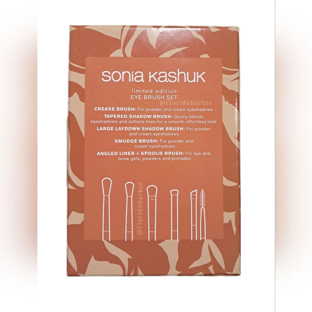 Sonia Kashuk Makeup Brushes Rose Gold Eye Brush Limited Edition Makeup Brushes